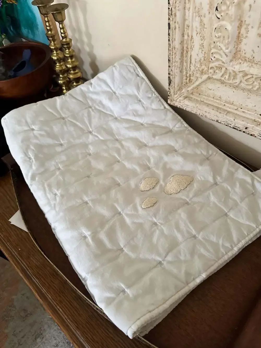 Restoration Hardware RH Baby & Child Layered Cloud Linen-Cotton Quilt